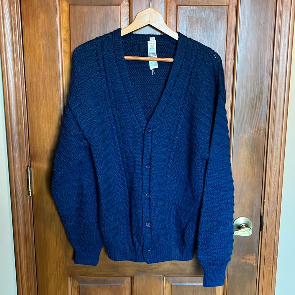 Vintage Uruguay Wool Women's Cardigan
